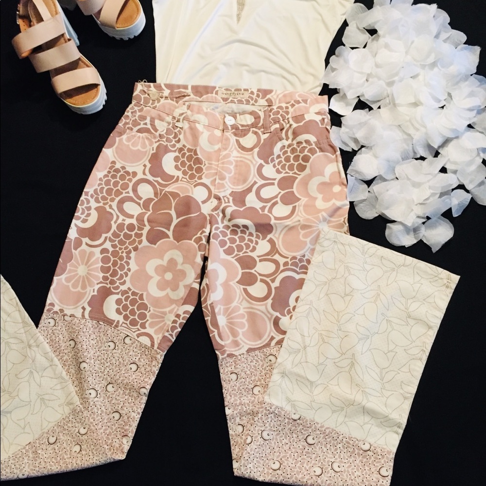Overdrive pants Woman Summer size 32 boho vintage